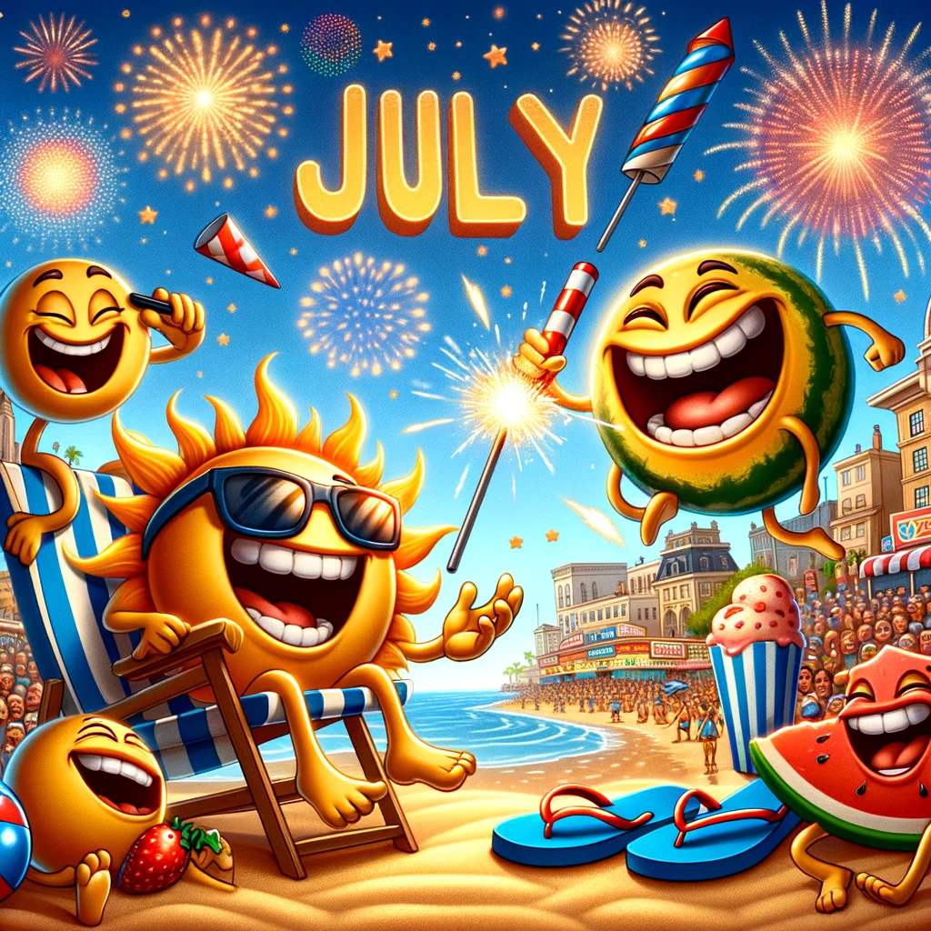 🎆 July Jokes Galore: 25 Summer Laughter Extravaganza! ☀️